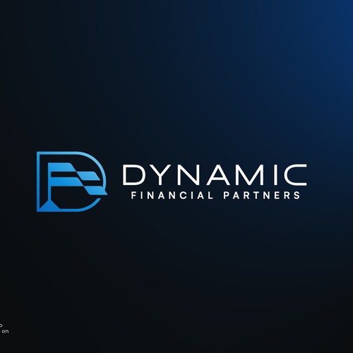 Dynamic Financial logo concept