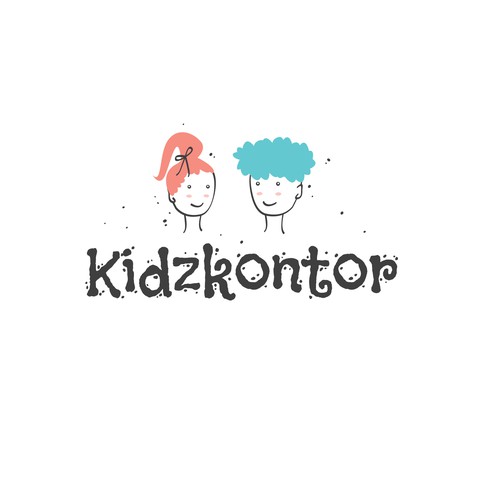 A sweet logo for a children's' clothing brand. 