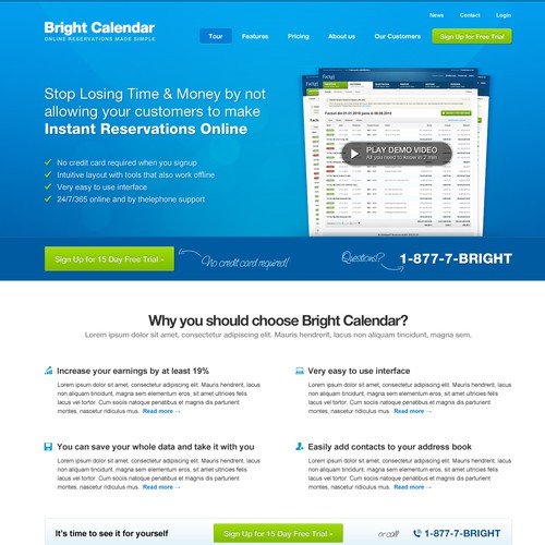 BrightCalendar Needs a Stunning, Clean, Professional Design