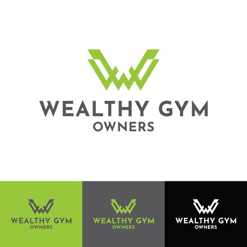 Wealthy Gym Owners Logo