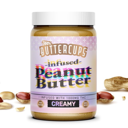 Groovy Peanut Butter infused with THC