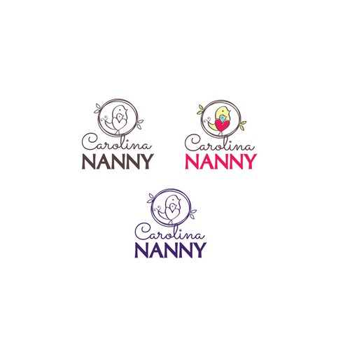 logo for a nanny finding service