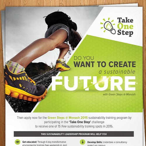 "Take One Step" with Green Steps sustainability training