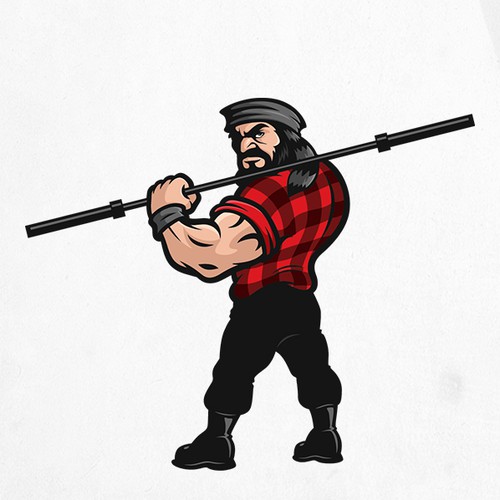 Logo for CrossFit LumberJacked Tee Shirt