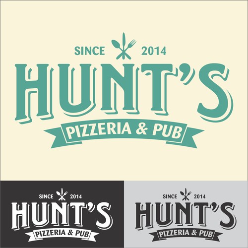 Create a premium logo for an upscale Pizzeria & Pub