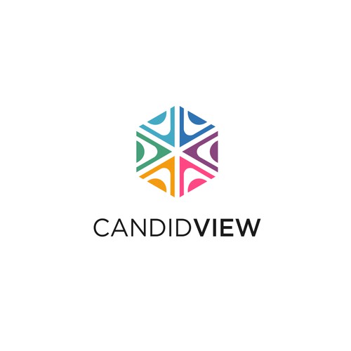 Design a modern, yet friendly logo for CandidView