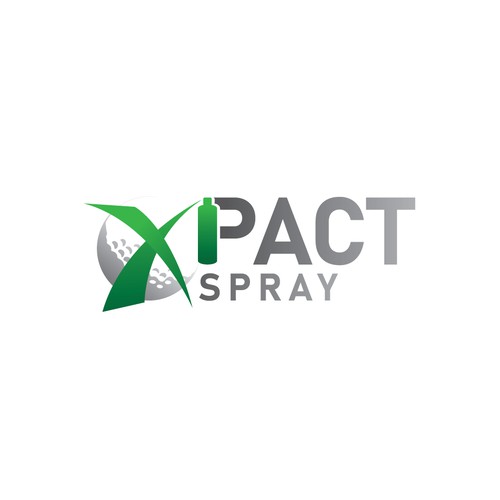 2nd Logo concept for Xpact Spray