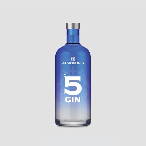 Atkinsons No 5 Gin Packaging Design Concept