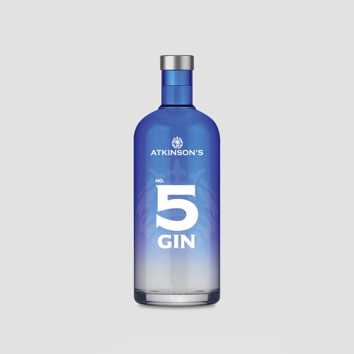 Atkinsons No 5 Gin Packaging Design Concept