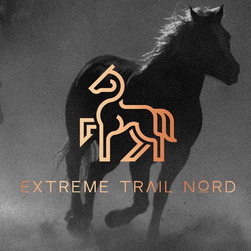 Logo and website design for Extreme Trail Nord