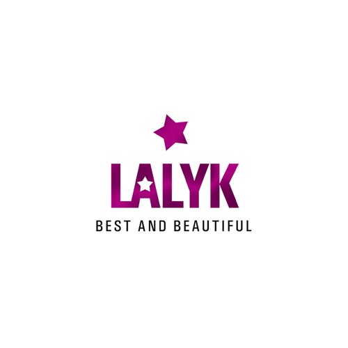 Logo for a woman's fashion brand LalyK