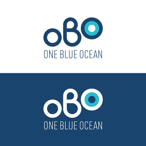 Abstract modern logo for an environmental non-profit