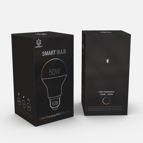 Smart Bulb packaging box