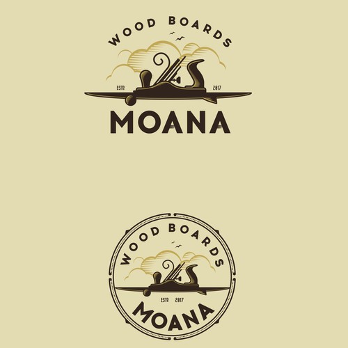 Moana Wood Boards