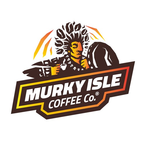 Logo for Murky Isle Coffee Co