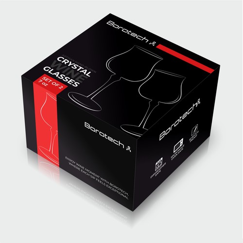 Wine Glass PAckagign Box