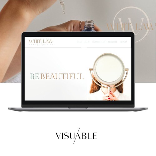 Branding & Squarespace Website for Law Firm