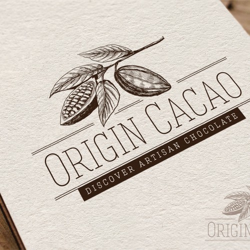 Create the next logo for Origin Cacao