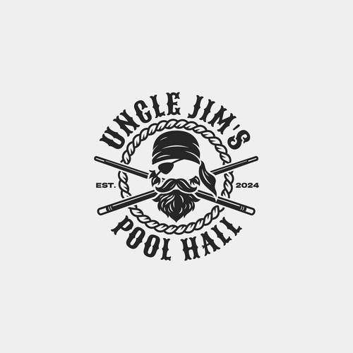 Logo concept for Pool Hall