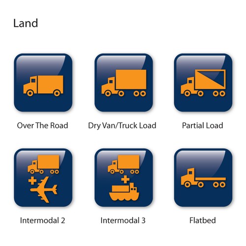 Logistics Website Icons