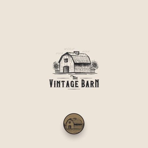 Vintage Barn Logo Design