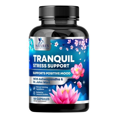 Tranquil Stress Supplement Design needed for Nature's Nutrition