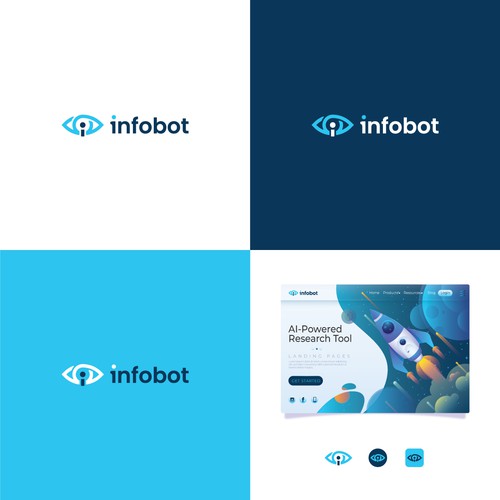 Info Bot Logo Design