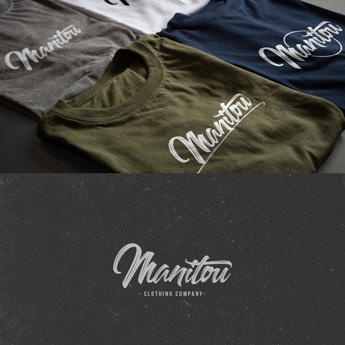 Appealing Hand-Lettered Logo-Type for a Clothing Company