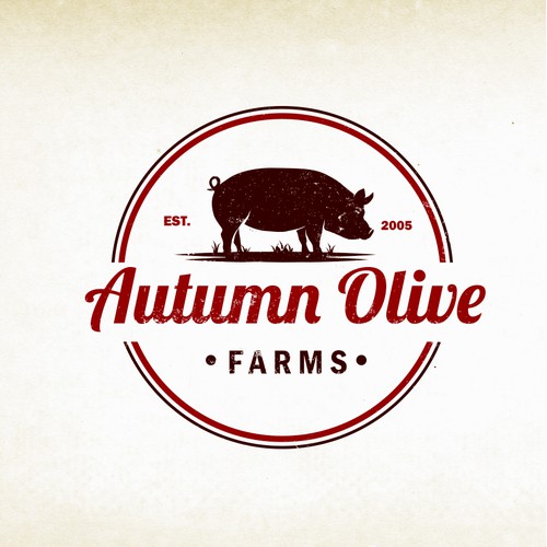 Logo concept for a  small artisan family farm