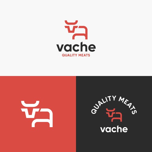 Modern Butcher Shop Logo