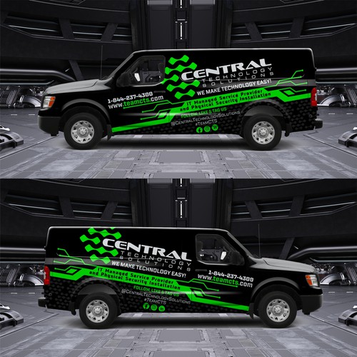 NEW Van Wrap for some gnarly Nerds!