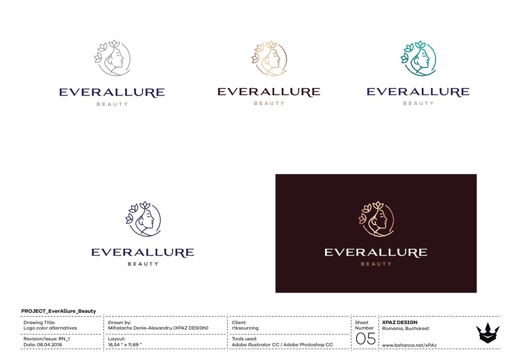 Design a timeless logo for EverAllure