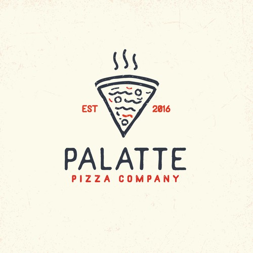 Logo for pizza company