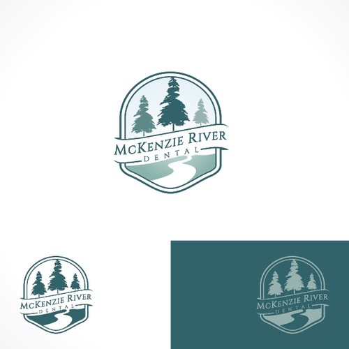 McKenzie River Dental needs nature inspired logo 