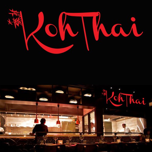 Create the brand image for a modern Thai restaurant chain