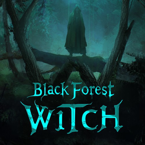 Logo design for the TV series concept "BLACK FOREST WITCH"