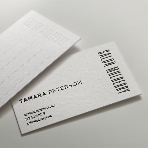 Hair Salon Business Card