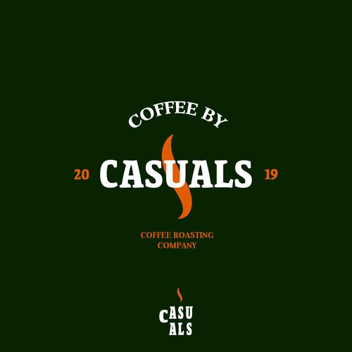 "CASUALS" coffee roasting company