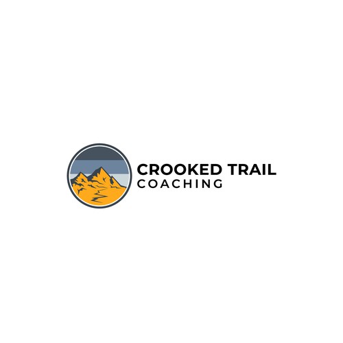 Bold logo for trail hiking