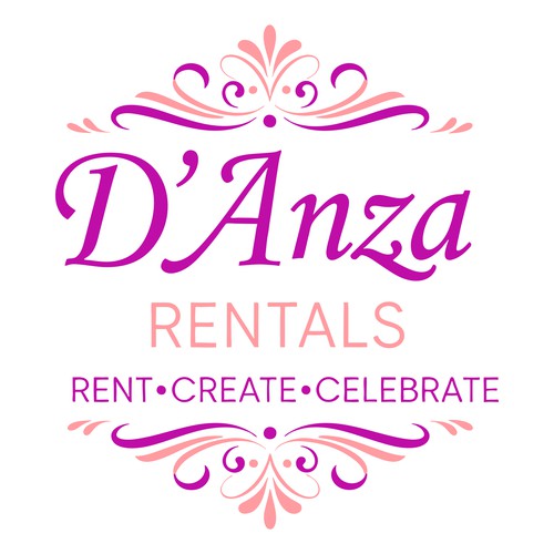 "D'anza RENTALS" Logo