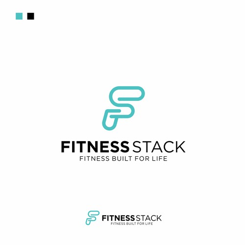 FITNESS STACK Logo Design