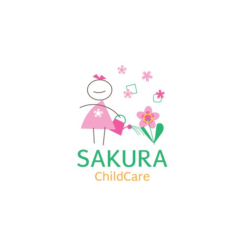 Japanese child care centre logo