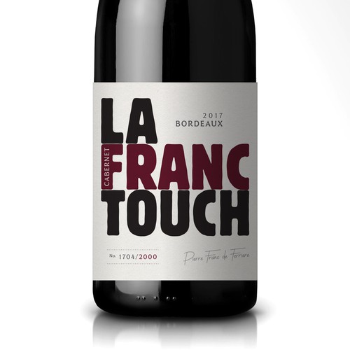 La Franc Touch - Cabernet Franc - Wine Label