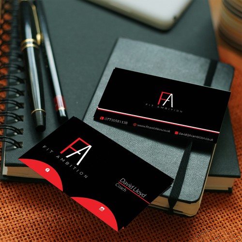 Three Color Business Card