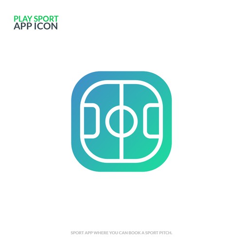 iOS app icon for pitch booking