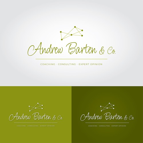 Signature style logo design for coaching company