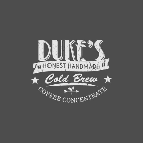 Create a logo for DUKES cold brew coffee