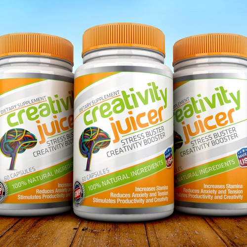 NEW PRODUCT! Seeking talented designer for new all-natural dietary supplement - CREATIVITY JUICER