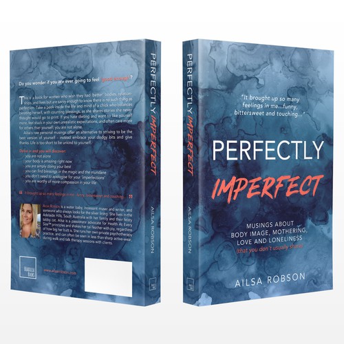Create a striking, perfectly imperfect, book cover design!