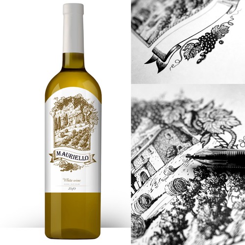 Italian Wine Label design
